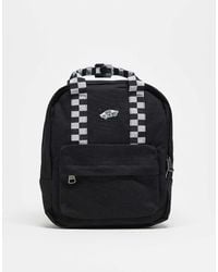 Vans - Mochila Pequeña Negra Y Blanca Low Key De -Negro - Lyst