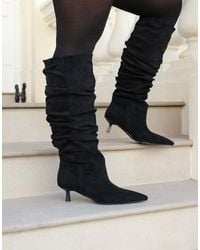 SIMMI - Lammy Ruched Boots - Lyst
