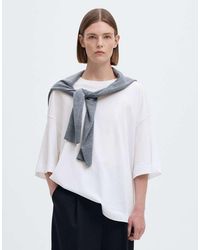 SELECTED - Colwoman Oversized Crew Neck Short Sleeve T-shirt - Lyst