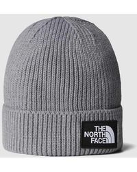 The North Face - Tnf Logo Box Cuffed Beanie - Lyst