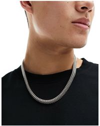 ASOS - Waterproof Stainless Steel Chunky Chain - Lyst