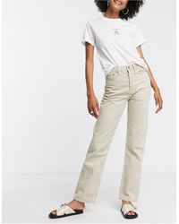 TOPSHOP – Dad-Jeans - Natur