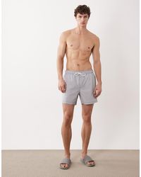 Jack & Jones - Seersucker Stripe Swimshorts - Lyst