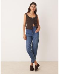 Miss Selfridge - Mom Jean - Lyst