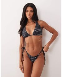 Peek & Beau - Tie Side Bikini Bottom - Lyst