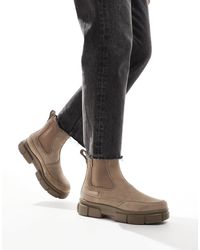 Sorel - – explorer strt – chelsea-stiefel aus wildleder - Lyst