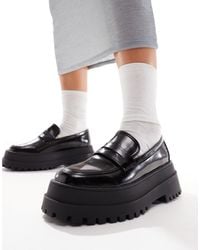 London Rebel - Chunky Loafers - Lyst