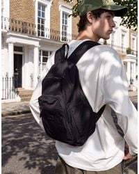 ASOS - Relaxed Nylon Backpack - Lyst