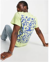 Reclaimed (vintage) - T-shirt oversize à imprimé au dos - Lyst