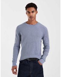 Hollister - Crew Neck Long Sleeve Thermal Top - Lyst