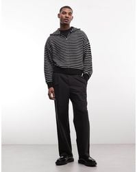 Collusion - Zip Through Knitted Boxy Hoodie - Lyst