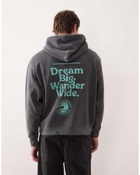 Tommy Hilfiger - Relaxed Graphic Chest Logo Hoodie - Lyst