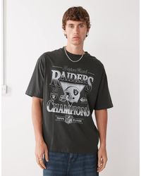 KTZ - Camiseta Extragrande Con Estampado De Los Las Vegas Raiders De - Lyst