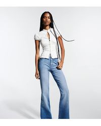 Bershka - Tall Flared Jeans - Lyst