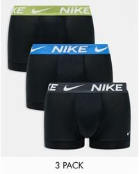 Nike - Dri-fit Essential Microfibre Trunks 3 Pack - Lyst