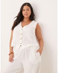 Vila Curve - – kurze, elegante weste - Lyst