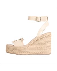 Calvin Klein - – elizabeth – espadrille-sandalen - Lyst