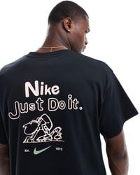 Nike - Club Graphic Back Print T-shirt - Lyst