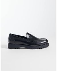 ASOS - Penny Loafer With Cleated Sole - Lyst