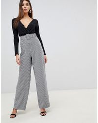 lipsy 2 in 1 floral jumpsuit