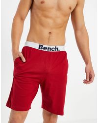 Bench Ryder Jersey Lounge Short - Red