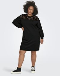 ONLY - – sweatshirt-kleid - Lyst