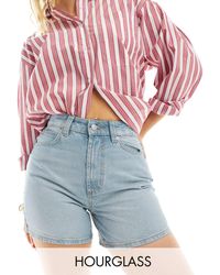 ASOS - Hourglass Denim Dad Short - Lyst
