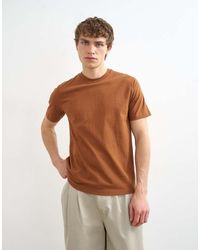 TOPMAN - T-Shirt Met Klassieke Pasvorm - Lyst