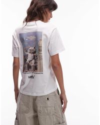 Carhartt - Wiptopia - t-shirt avec imprimé au dos - Lyst