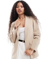 Miss Selfridge - Relaxed Fit Essential Blazer - Lyst