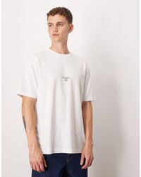 ASOS - Relaxed T-shirt With Chest Print - Lyst