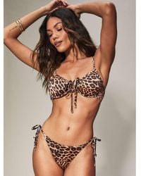 KBX - Collections Print Wired Bikini Top - Lyst