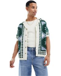 ASOS - – relaxed fit strick-polohemd - Lyst