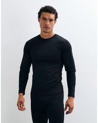 ASOS 4505 Ski & Snow - 4505 Ski Thermal Fleece Long Sleeve Base Layer - Lyst