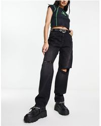 Collusion - X014 90s baggy Dad Jeans With Rips - Lyst