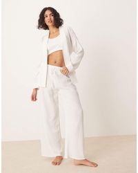 Luna - Oversized Pyjama Bottoms - Lyst
