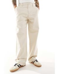 Only & Sons - Baggy Broek Van Linnenmix - Lyst
