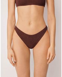 Calzedonia - Brazilian Bikini Bottoms Crinkle Waves - Lyst