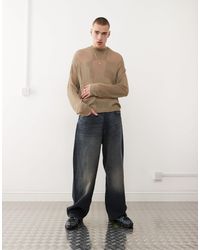 Collusion - Unisex Oversized Checkerboard Knitted Jumper - Lyst