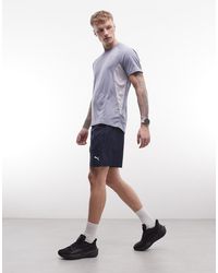PUMA - Train All Day Foundations 7" Woven Shorts - Lyst