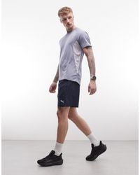 PUMA - Train All Day Foundations 7" Woven Shorts - Lyst