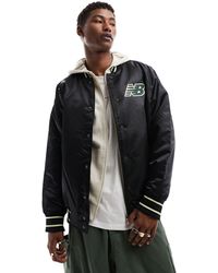 Wool/Leather Sonny Basketball New Balance Varsity Jacket