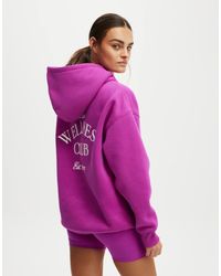 Cotton On - Cotton On Plush Premium Graphic Hoodie - Lyst