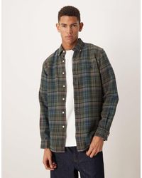 Polo Ralph Lauren - Ls Brushed Flannel Shirt 003 Pine Multi - Lyst