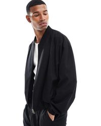 ASOS - Bomber Smart Co-ord Jacket - Lyst