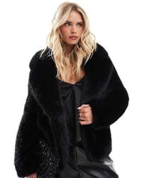 Forever New - Faux Fur Coat - Lyst