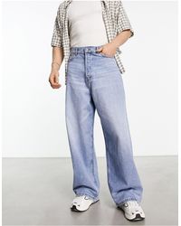 Weekday - Astro Loose Fit Wide Leg Jeans - Lyst