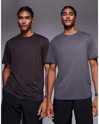 4505 - Icon Training T-Shirt With Quick Dry 2 Pack - Lyst