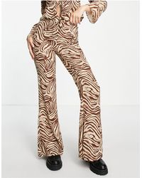 Pantaloni palazzo e alla zuava Pull\u0026Bear da donna - Fino al 20% di sconto |  Lyst