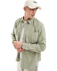 Only & Sons - Long Sleeve Cord Shirt - Lyst